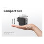 Conceptronic ALTHEA17B Cargador GaN de 67W con 3 Puertos (2x USB-C, 1x USB-A)