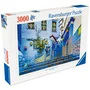 Ravensburger 12001893 - Puzle Adulto 3000 Piezas 'Marruecos en Azul' - A partir de 14 años, Fabricado en Europa