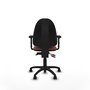 PIQUERAS Y CRESPO Silla de oficina Aýna Marrón con mecanismo Asincro