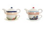 DKD Home Decor Tetera Teide 2023 de Dolomita, 750 ml, Surtido de 2 Unidades