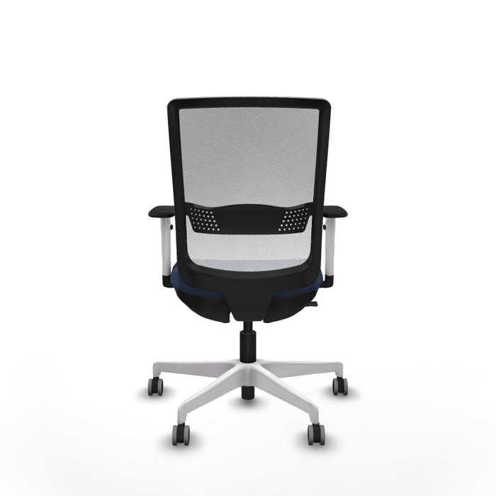 PIQUERAS Y CRESPO Silla de oficina Haches Azul Marino y Blanco PIQUERAS Y CRESPO Silla de oficina Haches Azul Marino y Blanco