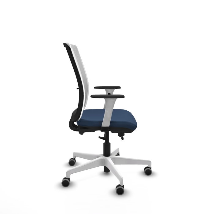 PIQUERAS Y CRESPO Silla de oficina Haches Azul Marino y Blanco PIQUERAS Y CRESPO Silla de oficina Haches Azul Marino y Blanco