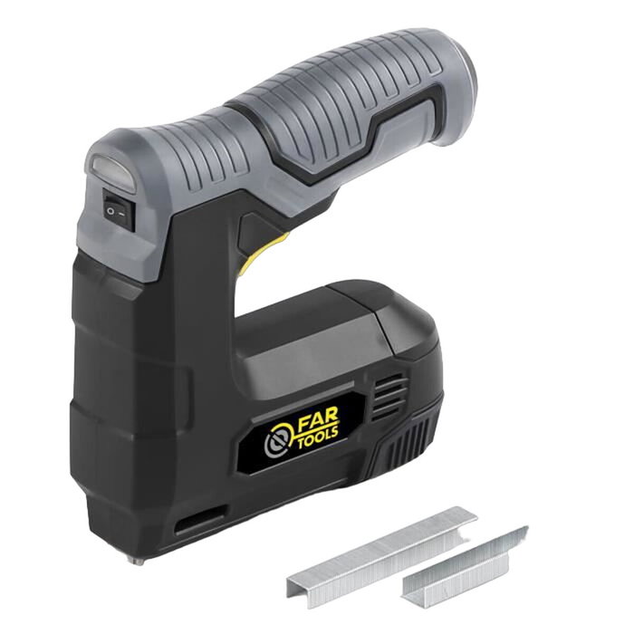 Fartools Grapadora y clavadora eléctrica 3.6V Fartools Grapadora y clavadora eléctrica 3.6V
