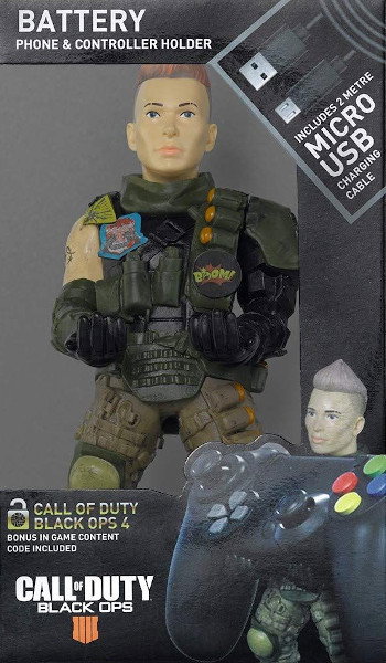 Cable Guys Figura Call of Duty B.O. IIII con Cable USB de 2m Cable Guys Figura Call of Duty B.O. IIII con Cable USB de 2m