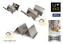 Inde Soporte Para 2 Tacos My Bar 10 cm Ancho x 5 cm Alto x 15 cm Largo (24 Unidades)