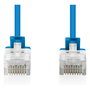 Digitus CAT 6 U-UTP Slim Cable de parcheo, 0.5 m, Negro