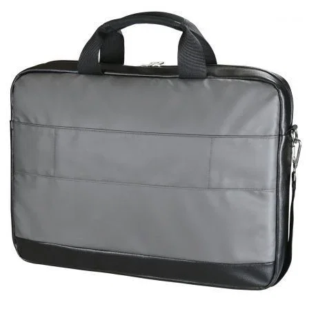 MALETÍN E-VITTA S GEAR GRIS - PARA PORTÁTILES HASTA 15.4"-16"/ 39.1-40.6CM - ACOLCHADA - TELA WATERPROOF - 4 BOLSILLOS FRONTALES - CORREA DE HOMBRO