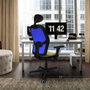 PIQUERAS Y CRESPO Silla de oficina Jorquera con mecanismo Sincro/Traslack Marrón y Gris