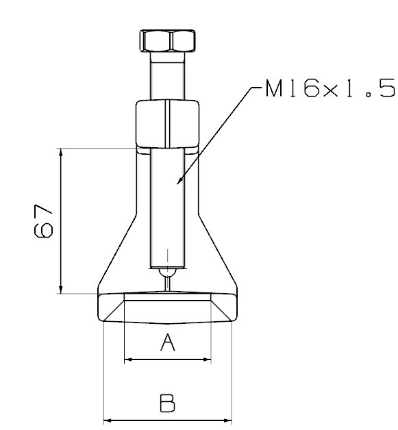 Extractor Rotulas Directo 45 mm