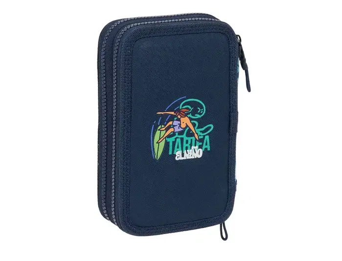 Safta Plumier Escolar Doble Pequeño El Niño Kook 29 Pcs