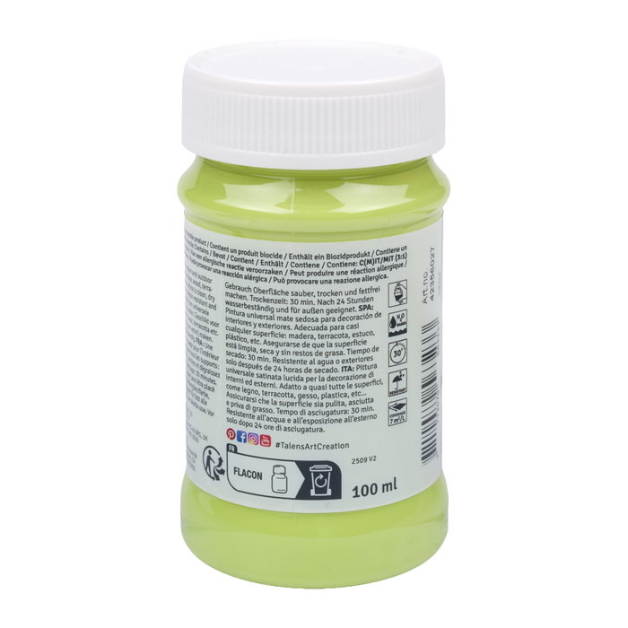 Talens Art Creation Barniz TAC INT/EXT Verde Prima 100ml Talens Art Creation Barniz TAC INT/EXT Verde Prima 100ml
