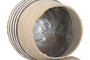 DKD Home Decor Set de 3 Maceteros de Fibra Trenzada Natural