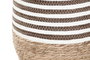DKD Home Decor Set de 3 Maceteros de Fibra Trenzada Natural