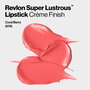 Revlon Super Lustrous Lipstick Pintalabios, Color #674 Coral Berry, 4.2 ml, Hidratante de Larga Duración con Tecnología LiquidSilk