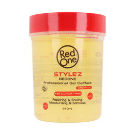 Red one stylez oil wax-gel argan oil sin alcohol 910 ml