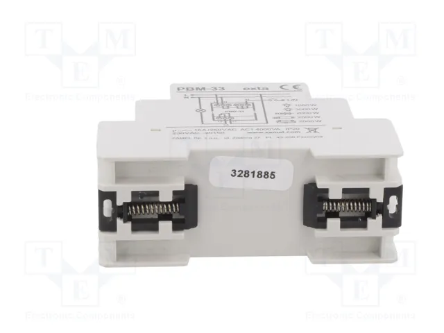 ZAMEL PBM-33 Relé de instalación biestable por impulsos ZAMEL PBM-33 Relé de instalación biestable por impulsos