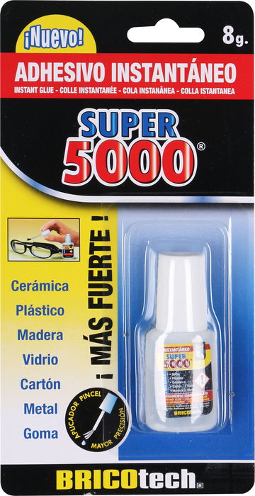 Super5000 Botella C/Pincel 8Grs (24 Unidades)