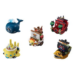 Megahouse One Piece Yuracolle Series Figuras Grand Line Vol. 2 Surtido de 6 Cajas Sorpresa