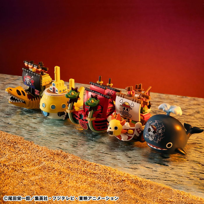 Megahouse One Piece Yuracolle Series Figuras Grand Line Vol. 2 Surtido de 6 Cajas Sorpresa