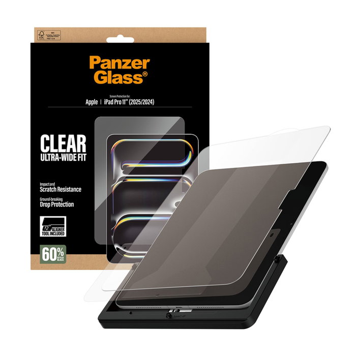 PanzerGlass Protector de Pantalla Vidrio Templado para iPad Pro 11 (2024-2025) PanzerGlass Protector de Pantalla Vidrio Templado para iPad Pro 11 (2024-2025)