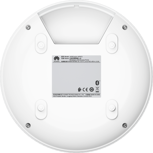 Huawei eKit AP673 Punto de Acceso Wi-Fi 6E 13660 Mbit/s, 2.4/5/6 GHz, PoE, Blanco, 50087291 Huawei eKit AP673 Punto de Acceso Wi-Fi 6E 13660 Mbit/s, 2.4/5/6 GHz, PoE, Blanco, 50087291