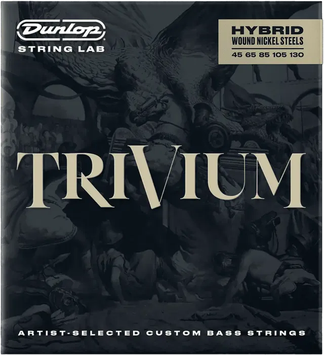 Dunlop Juego Cuerdas Bajo Eléctrico 5 Cuerdas Trivium Hybrid Heavy 45-130 Dunlop Juego Cuerdas Bajo Eléctrico 5 Cuerdas Trivium Hybrid Heavy 45-130
