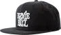 ERNIEBALL Gorra Negra Logo Eb Blanco