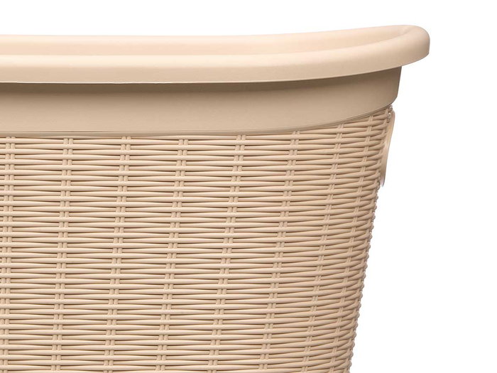 STEFANPLAST Cesto para la ropa Elegance Crema