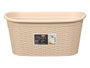 STEFANPLAST Cesto para la ropa Elegance Crema