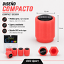 Occ Sport Tapones Válvula LED Rojo