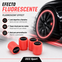 Occ Sport Tapones Válvula LED Rojo