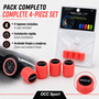 Occ Sport Tapones Válvula LED Rojo