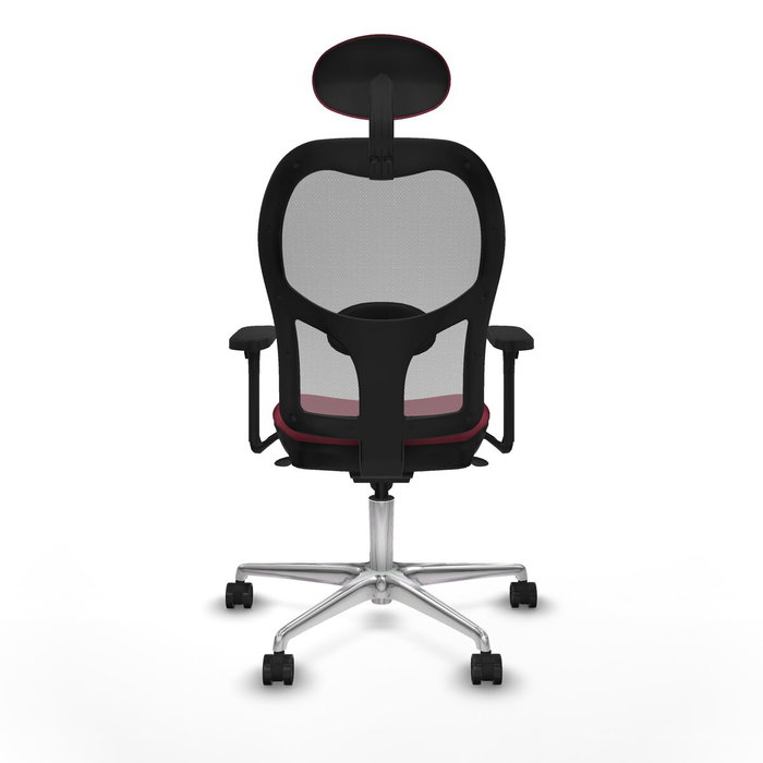 PIQUERAS Y CRESPO Silla de oficina Jorquera Granate y Gris PIQUERAS Y CRESPO Silla de oficina Jorquera Granate y Gris