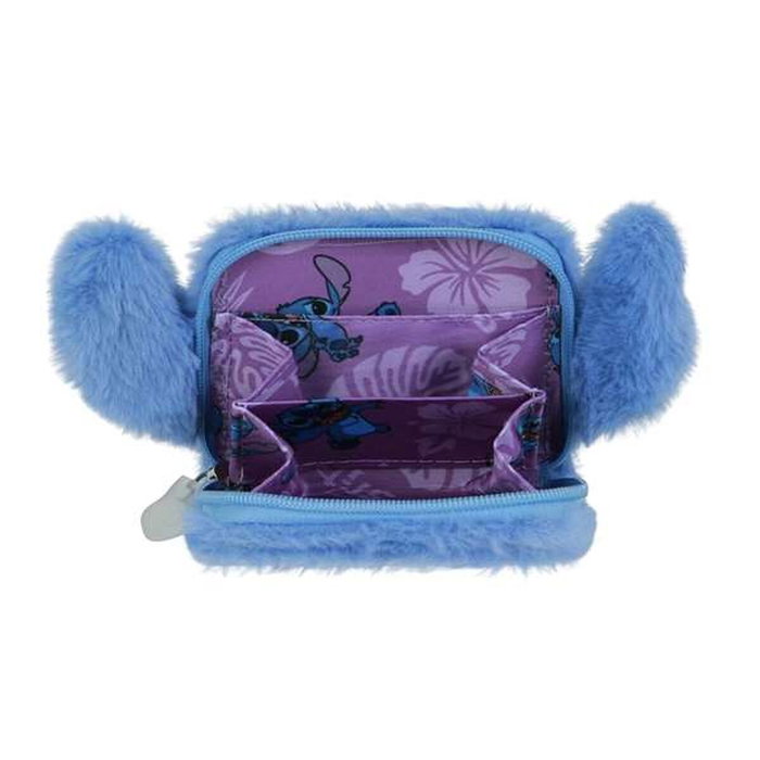 Karactermania Monedero Plush Heart Lilo y Stitch Azul