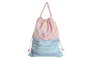 DKD Home Decor Mochila Mediterraneo Rosa Multicolor 36 x 28 cm Nylon Poliester Impermeable Playa 23