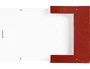 Liderpapel Carpeta proyectos folio lomo 70mm cartón gofrado roja 245 x 345 mm