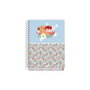 Dohe Cuaderno Espiral Capi Flower A5 100 Hojas Cuadriculado 5 mm Tapa Forrada