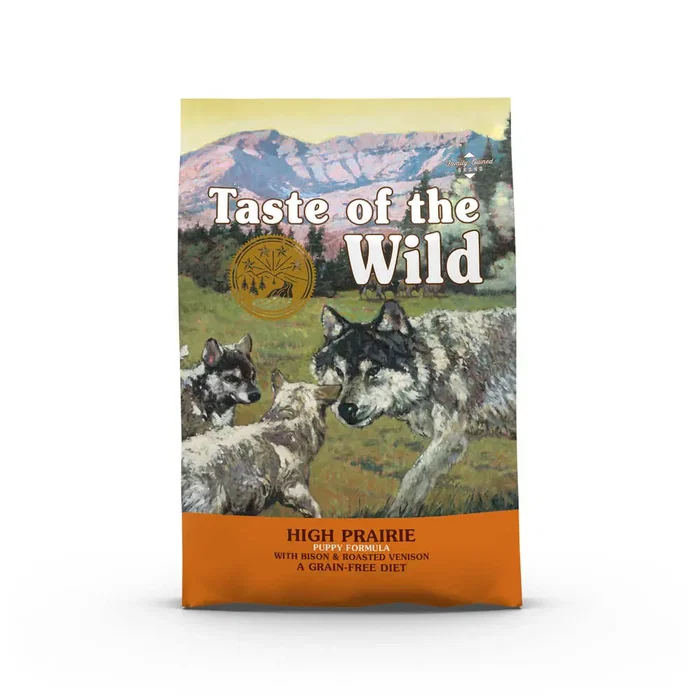 Taste of the Wild Pienso para Cachorros Canine Puppy High Prairie Bisonte 5,6 kg Taste of the Wild Pienso para Cachorros Canine Puppy High Prairie Bisonte 5,6 kg