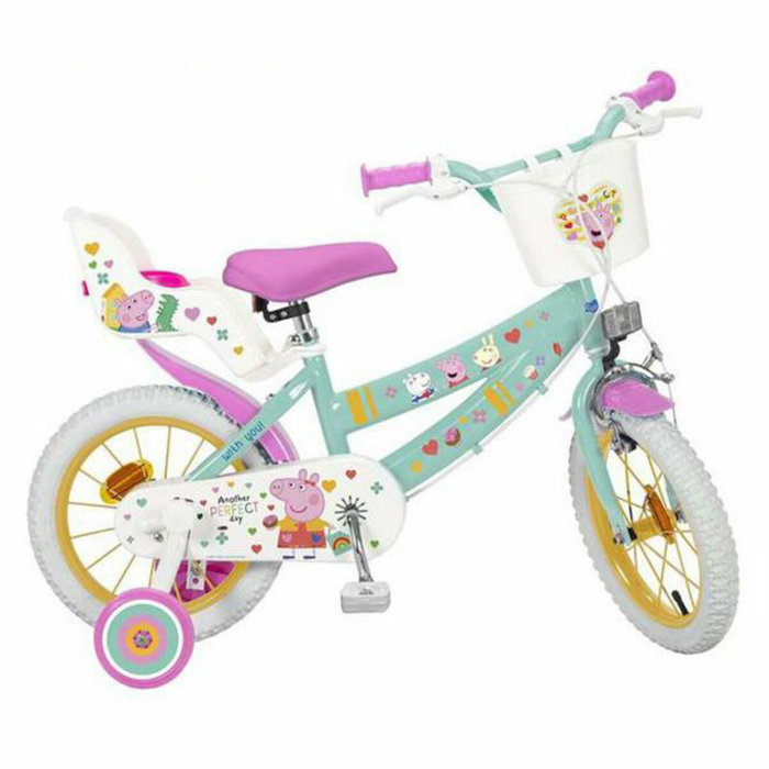Toimsa Bicicleta Peppa Pig 14 pulg Verde