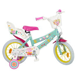 Toimsa Bicicleta Peppa Pig 14" para Niños de 4 a 6 Años
