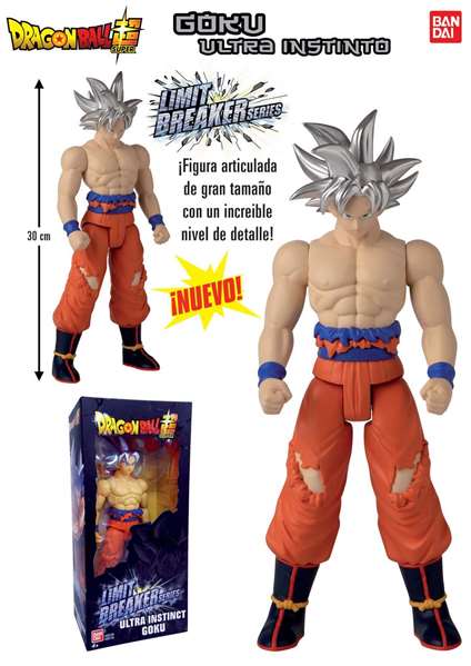 Bandai Figura Dragon Ball Limit Breaker Goku Ultra Instinto 30 cm