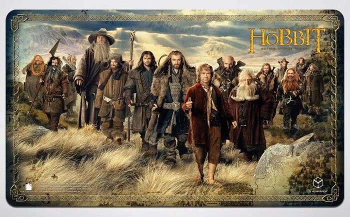 Q Workshop El Hobbit Tapete de juego Thorin's Company Q Workshop El Hobbit Tapete de juego Thorin's Company