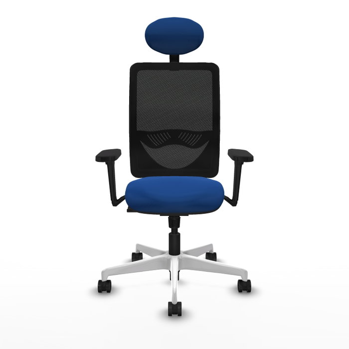 PIQUERAS Y CRESPO Silla de oficina Zulema con mecanismo Sincro, Azul y Negro PIQUERAS Y CRESPO Silla de oficina Zulema con mecanismo Sincro, Azul y Negro
