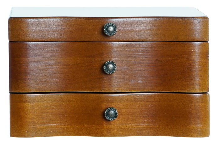 DKD Home Decor Joyero Marron 20 x 13.5 x 12 cm