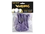 Blanca Globos 100% latex biodegradable lila blister de 6 unidades
