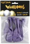 Blanca Globos de Látex Biodegradables Lila 6 Unidades