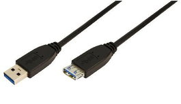 LogiLink 2m USB A - USB A 3.0 F/M2m USB A - USB A 3.0 F/M, 2