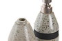 DKD Home Decor Dosificador de Gres 480 ml (Pack de 2, Surtido Gris/Beige)