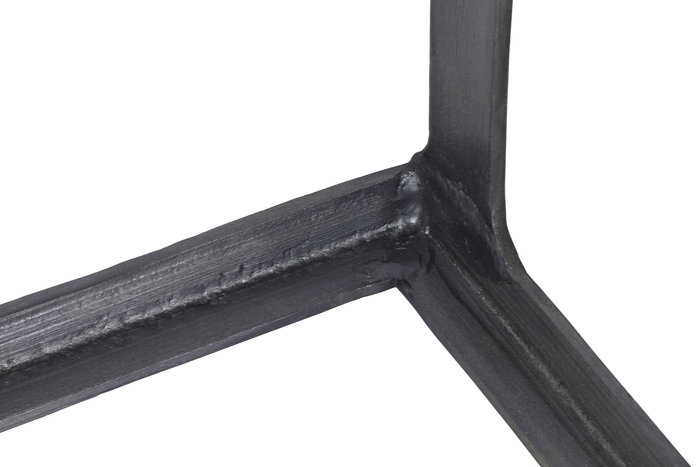 DKD Home Decor Alu antik 23 Consola Mármol Aluminio Plateado Blanco 108 x 79 x 30 cm Set de 2