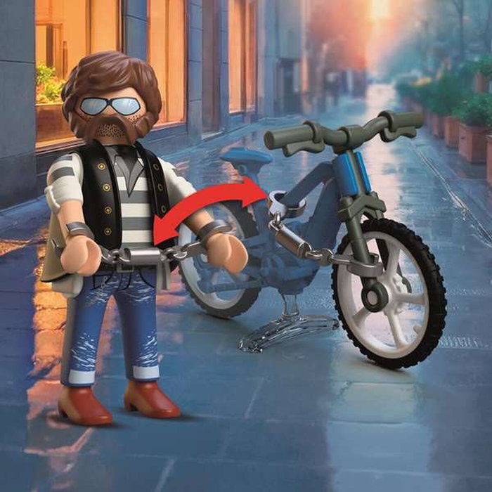 PLAYMOBIL City Action Robo de Bicicleta 72076 PLAYMOBIL City Action Robo de Bicicleta 72076